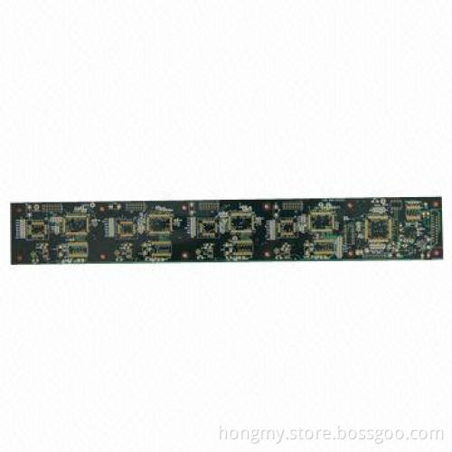 High-density Multilayer PCB with Black Soldermask and 2oz Copper Thickness